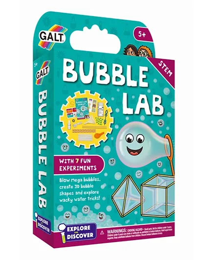 Galt Toys STEM Bubble Lab Kit - Multicolour
