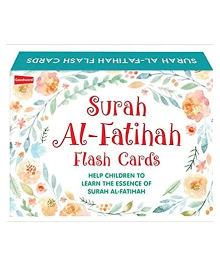 Good Word Books Surah Al-Fathiha Flash Card Game