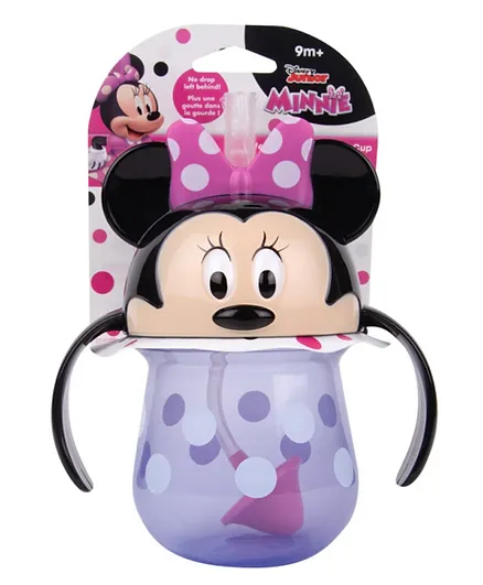 The First Years Minnie Baby Trainer Straw Cup with Handles - 207mL