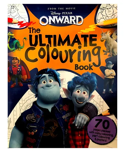 Disney Onward The Ultimate Colouring Book - English