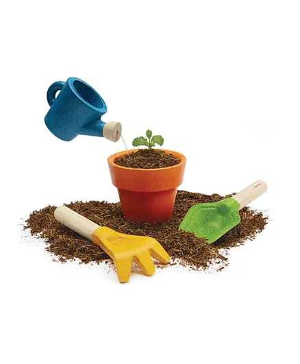 Plan Toys Wooden Gardening Set