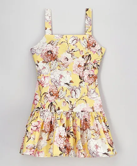 Bardot Junior Gisella Mini Dress - Yellow