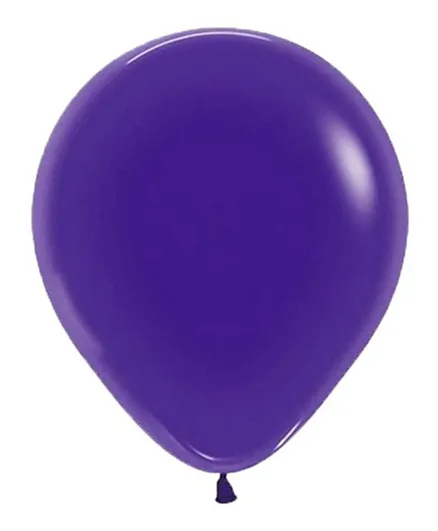Sempertex Round Latex Balloons Pack of 50 - Violet