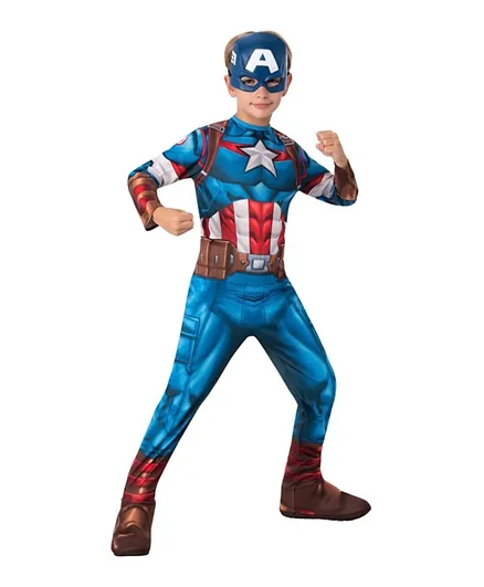 Rubie's  Captain America Costume Classic Core - Medium - Multicolour