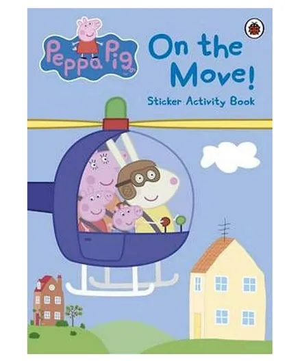 Peppa Pig On the Move Sticker Activity Book - English