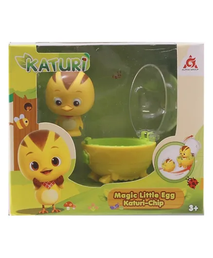 Katuri Magic Little Egg Chip Figure - 14cm