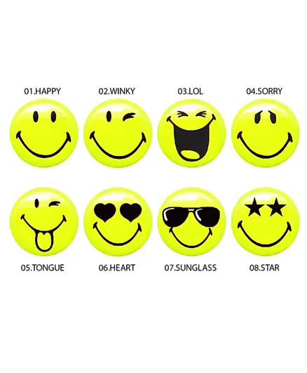 Slimy Yellow Smiley Designs 150g - Assorted