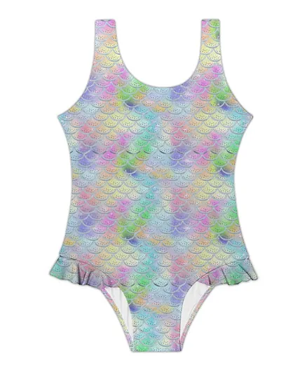 سليب ستوب ملابس السباحة فيني على شكل V  - متعدد الألوان