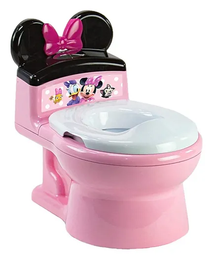 Disney The First Years Minnie Mouse Imagination Potty & Trainer Seat - Pink