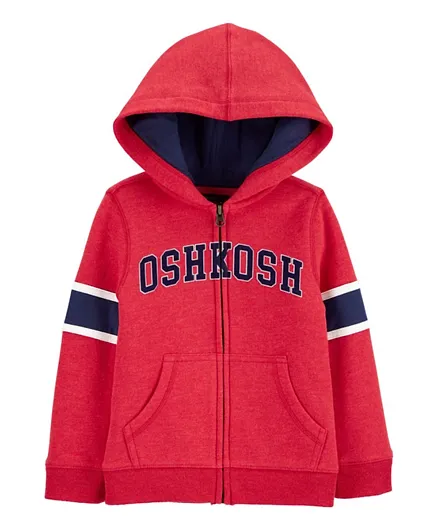 OshKosh B'Gosh Logo Fleece Hoodie - Red