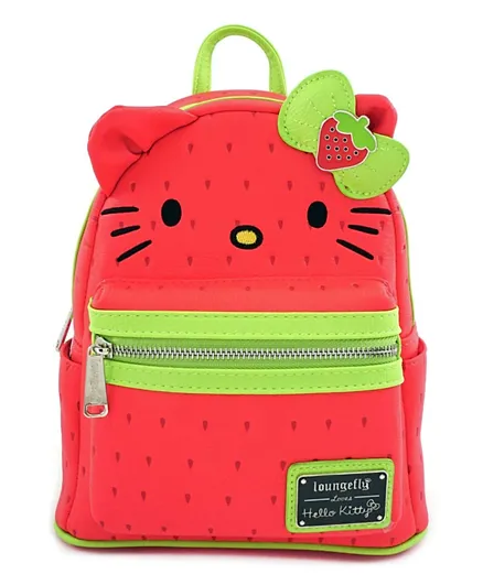 Loungefly Hello Kitty Strawberry Mini Backpack - Red