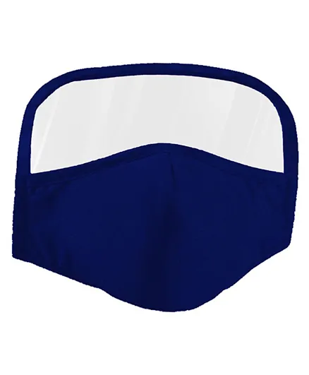 Star Babies Mask with Eye Shield - Navy Blue