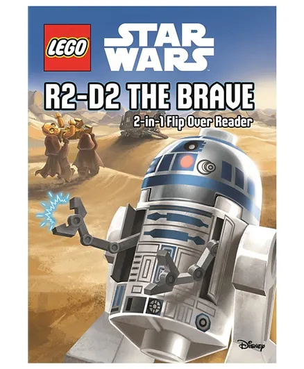 Egmont Lego Star Wars 2 In 1 Flip Over Reader R2 D2 The Brave by Egmont Publishing UK - English