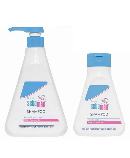 Sebamed Baby Shampoo 500ml + Baby Shampoo 150ml (Free)