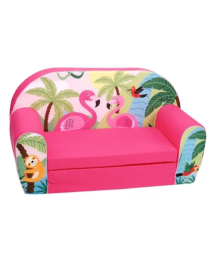 Delsit Sofa Bed - Flamingo