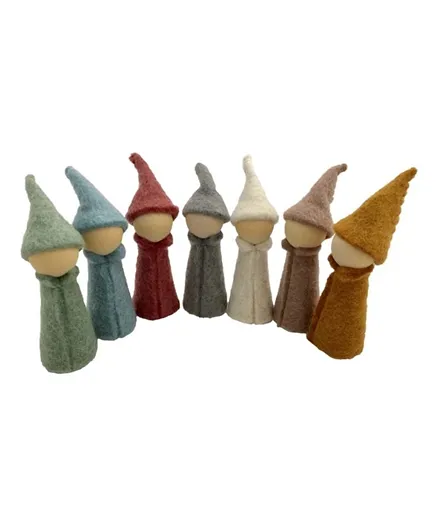 Papoose Earth Gnomes 7 Pieces - 12cm