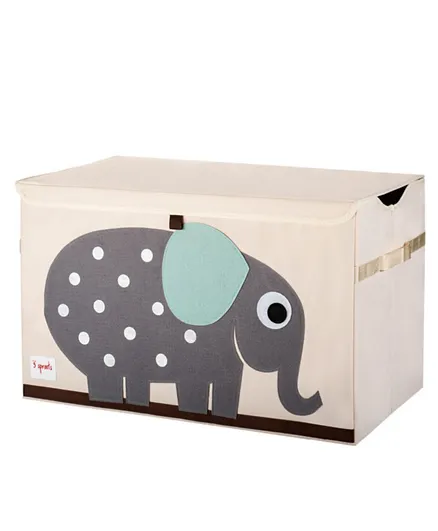 3 Sprouts Toy Chest - Elephant