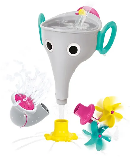 Yookidoo Elephant Trunk Funnel Bath Toy - Grey