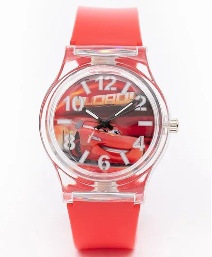 Disney Cars Analogue Watch - Red