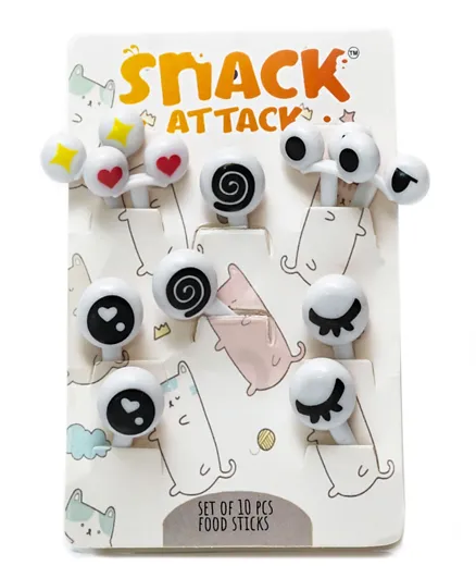 Snack Attack Eye Fruit Toothpicks - 10 Pieces