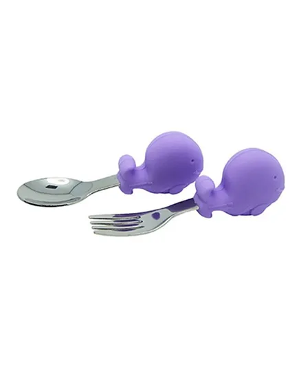 Marcus and Marcus Palm Grasp Spoon & Fork Set- Willo