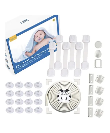 Sybils Childproofing Safety Kit - 36 Pieces