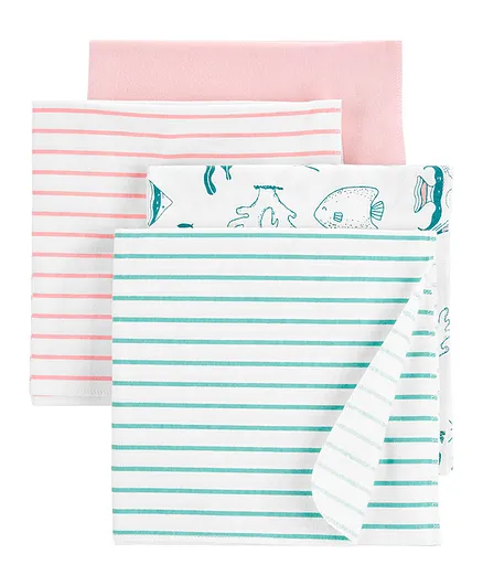 Carter's Receiving Blankets - Pack of 4