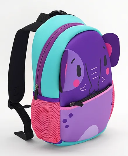 ستاتوفاك - حقيبة ظهر رغوية لمرحلة ما قبل المدرسة بتصميم فيل - متعدد الألوان - 10 إنش