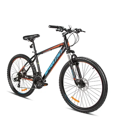 Spartan Master MTB Moutain Bicycle Black - 26 Inches