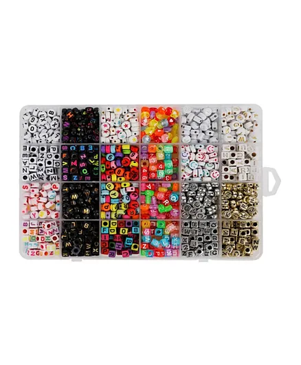 Essen Alphabet Letter Beads Jewellery Making DIY Bracelet Craft Kit