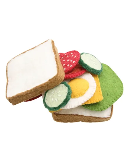 Papoose Sandwich with Toppings - Multicolor