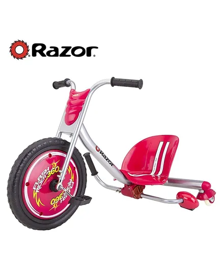 رايزور - دراجة ثلاثية العجلات فلاش رايدر 360 في2 - أحمر