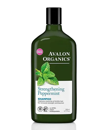 Avalon Organics Strengthening Peppermint Shampoo - 325ml