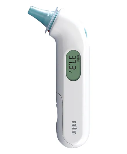 BRAUN IRT3030 ThermoScan 3 Infrared Ear Thermometer - White