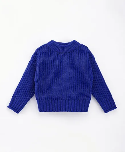 Minoti Knitted Jumper - Blue