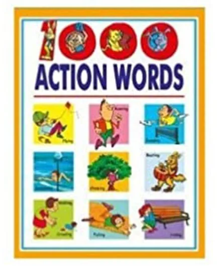 1000 Action Words PB - 25 Pages