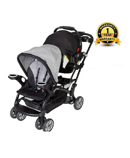 Babytrend Sit N Stand Ultra Stroller - Morning Mist