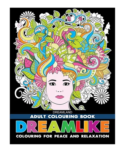 Dreamlike Colouring Book for Adults - English