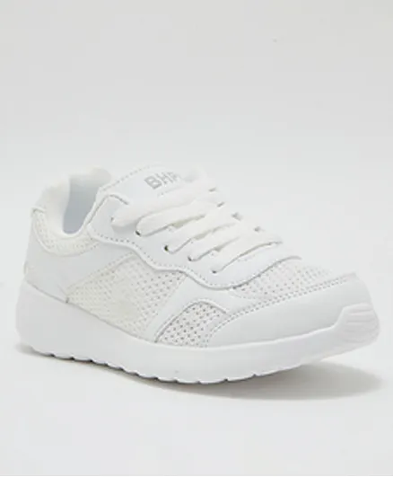 Beverly Hills Polo Club Lace Up Shoes - White
