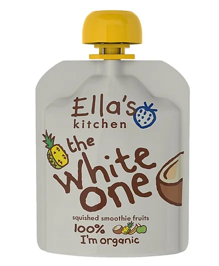 Ella's Kitchen Organic The White One Pack of 4 - 90g Each
