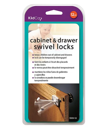 Kidco Kidco Swivel Cabinet And Drawer Locks