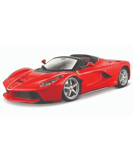 Bburago 1:43 Ferrari Signature Laferrari Aperta Car - Red