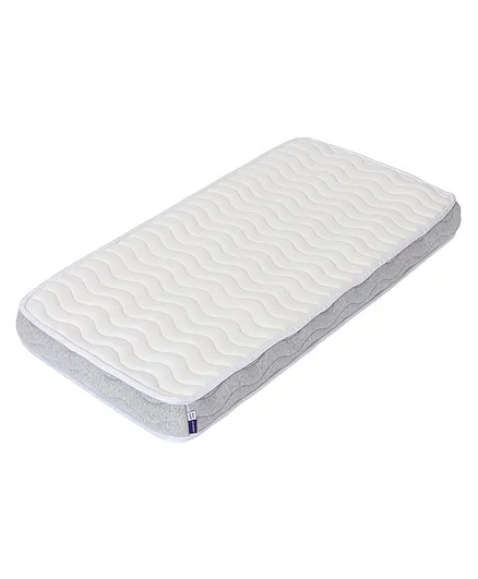Clevamama ClevaFoam Pocket Sprung Mattress Cot Size - Grey