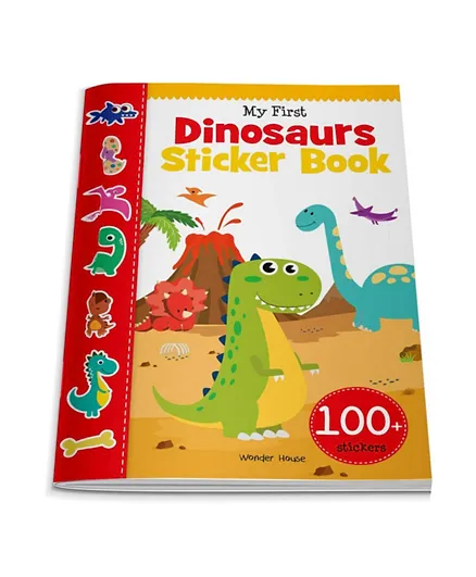 My First Dinosaurs Sticker Book - English