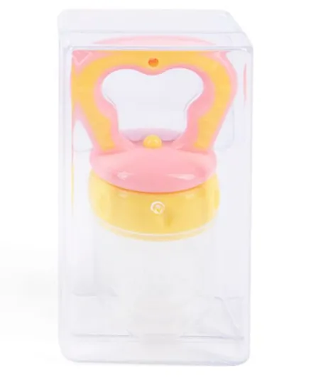 Babe Baby Silicone Fruit Feeder - Pink
