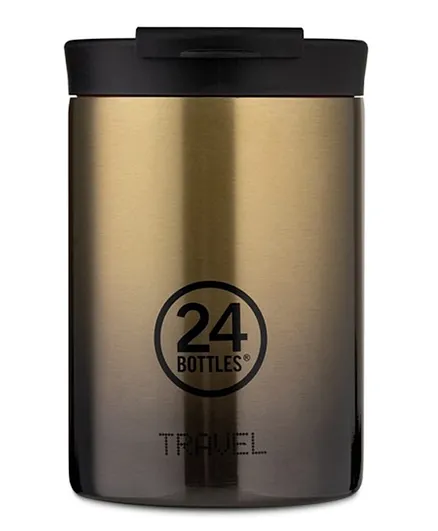 24 Bottles Double Walled Insulated Stainless Steel Travel Tumbler Sky Glow- 350 mL