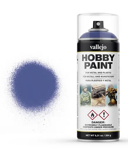 Vallejo Hobby Paint Spray Primer 28.017 Ultramarine Blue - 400mL