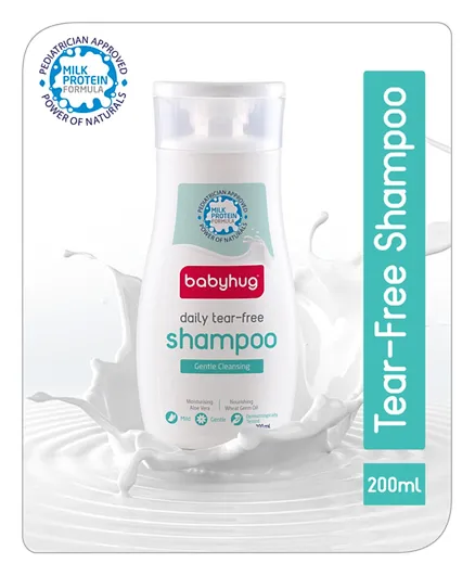 Babyhug Milk Protein Formula Daily Tear Free Shampoo - 200 ml