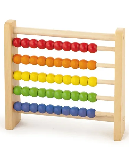 Viga Wooden Abacus - Multicolor