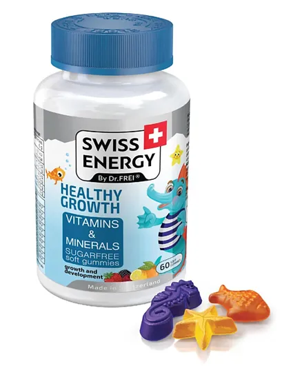 Swiss Energy Healthy Growth Kids - 60 Gummies